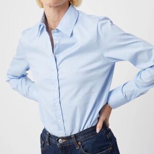 THE SHIRT ROCHELLE BEHRENS THE ICON SHIRT Blue Medium